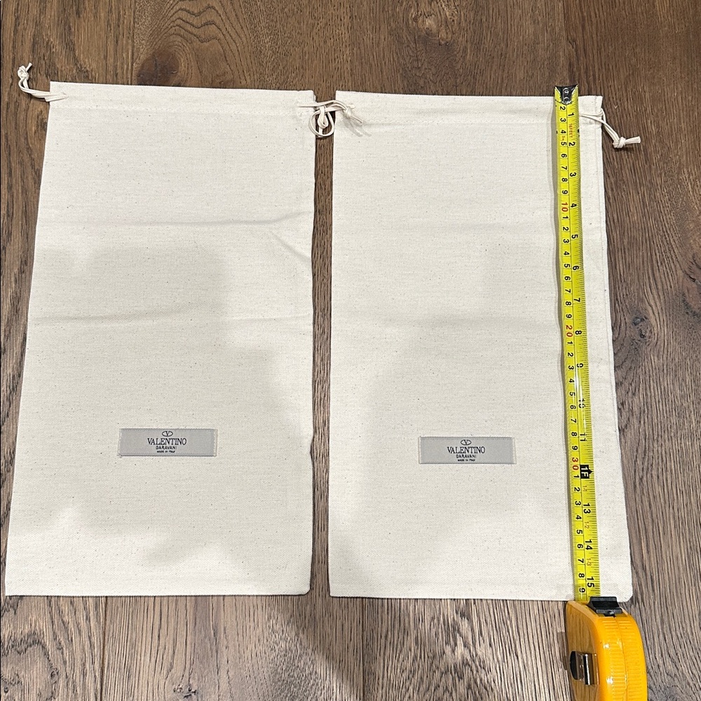 Valentino empty shoe bags